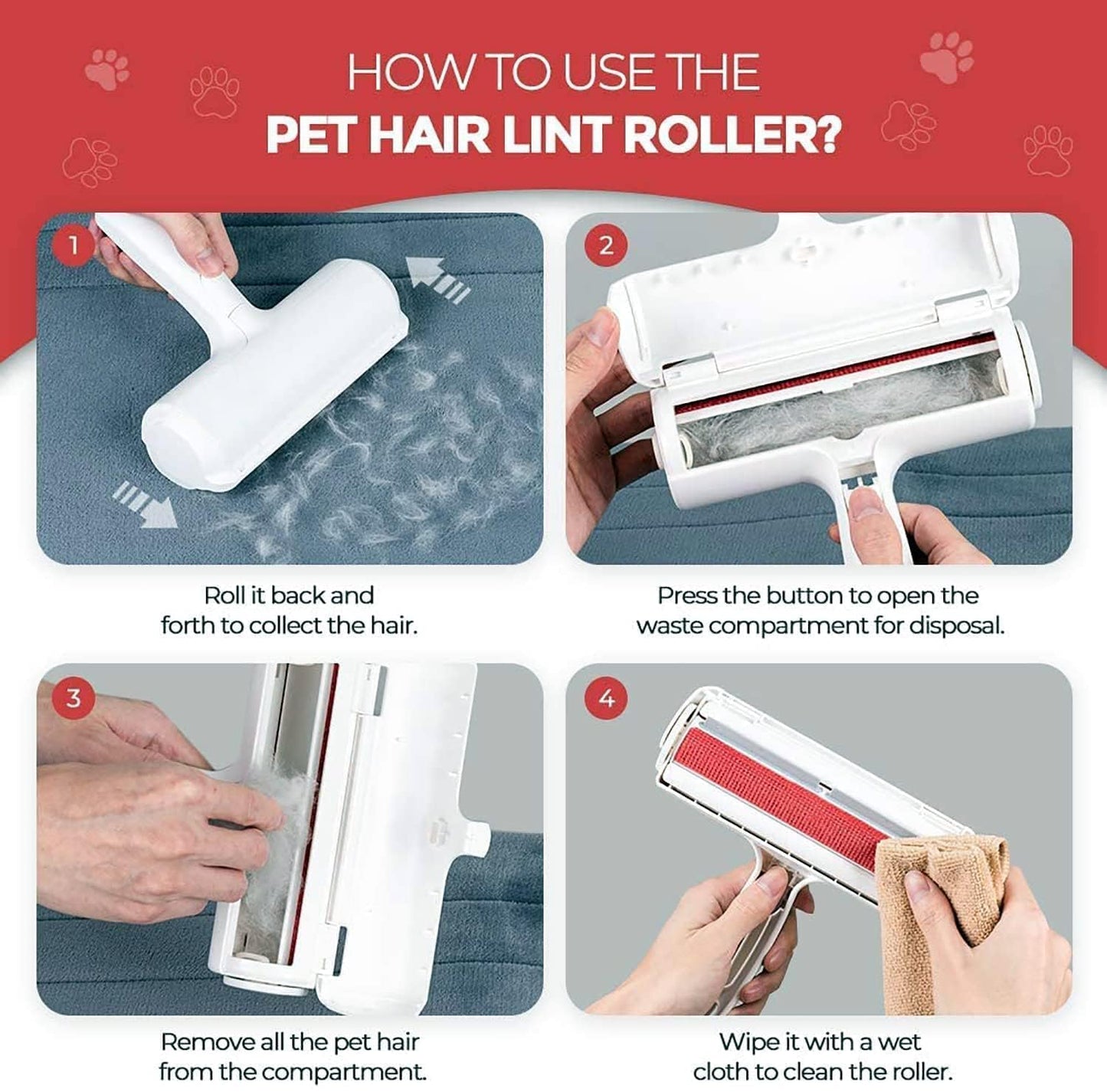 Pet Hair Removal Roller
