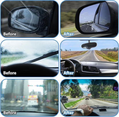 Car Windshield Oil Film Remover Brush, Heavy Duty Glass Cleaning Tool